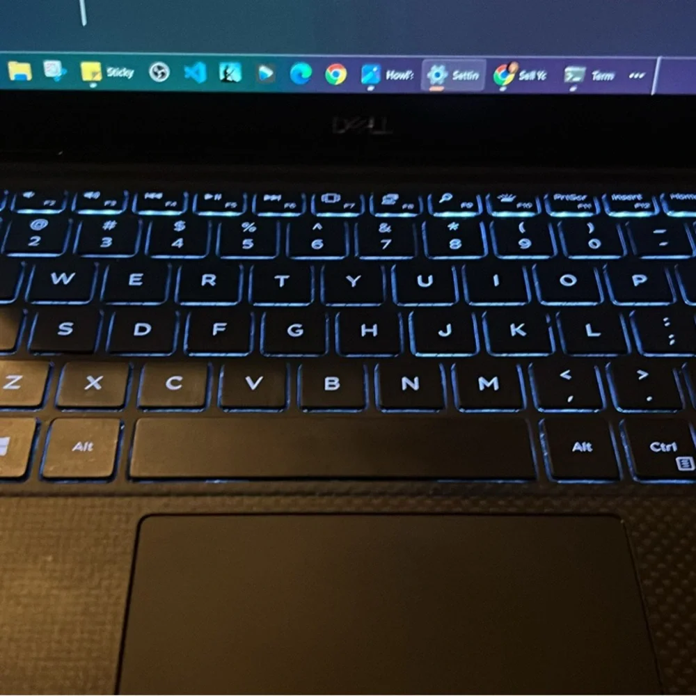 Dell Silver XPS Laptop with Premium Design
